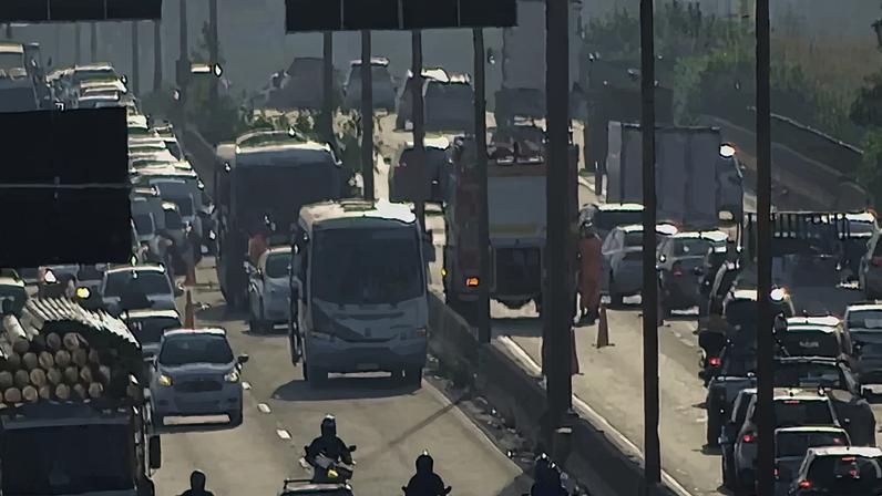 Apesar dos transtornos, nenhuma pessoa ficou ferida