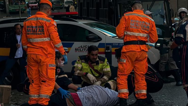 Vítima foi resgatada em estado grave para o Hospital João XXIII