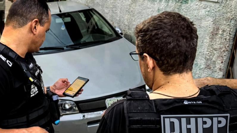 Policiais do DHPP empenhados na prisão de trio suspeito de homicídio no São Francisco, na Pampulha