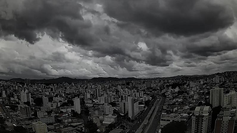 Capital pode ter chuva nas próximas horas