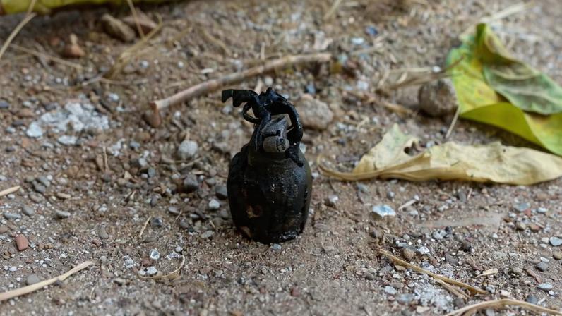 Granada artesanal foi destruída em Governador Valadares