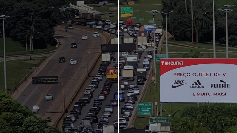 Informações preliminares dão conta que a pista da rodovia no sentido Rio de Janeiro está interditada