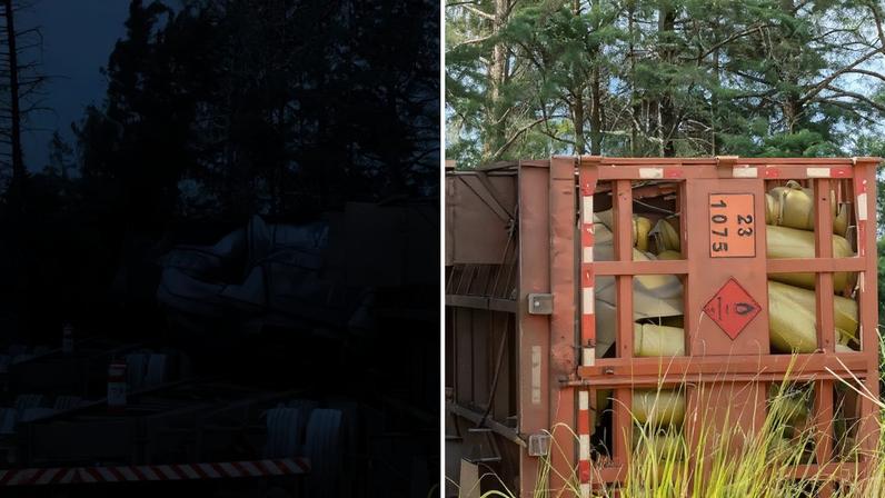 O acidente aconteceu no quilômetro 480 da BR-146