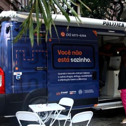 MG recebe unidade móvel para dependentes químicos; cocaína lidera atendimentos