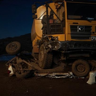 Trabalhador morre esmagado por caminhão-pipa de 50 mil litros em Congonhas