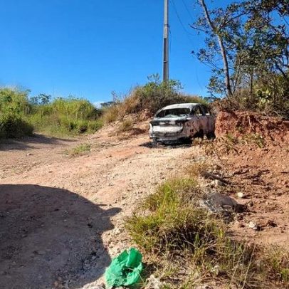 Corpo carbonizado em carro na Grande BH pode ser motorista de aplicativo