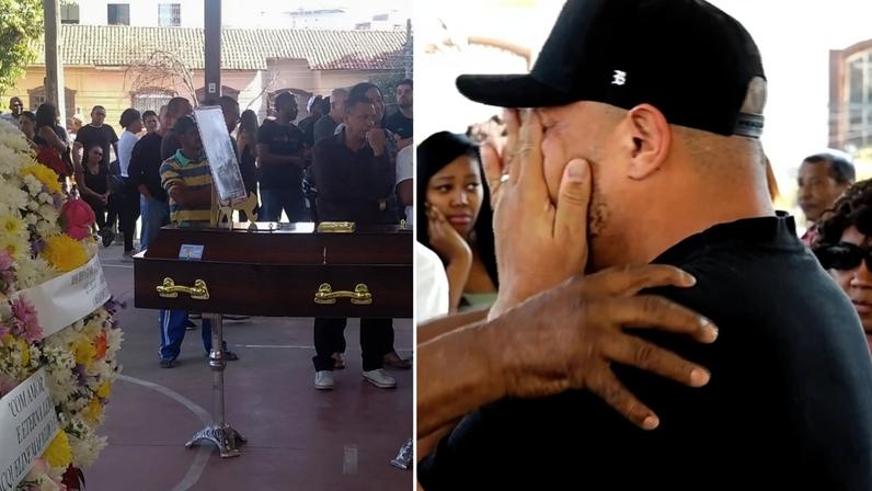 Familiares e amigos de Jussara se reuniram para prestar última homenagem