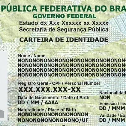 Quase 56 milhões já emitiram a nova Carteira de Identidade Nacional