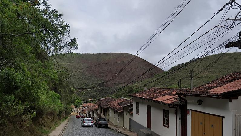 Região do Morro da Forca, em Ouro Preto