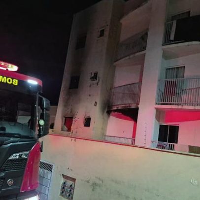 Incêndio em prédio no interior de MG deixa seis feridos