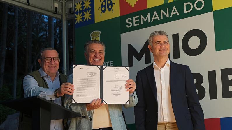 O prefeito Álvaro Damião (União Brasil) anunciou outros dois convênios como parte de um pacote de medidas voltadas à área ambiental