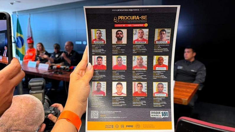 A nova lista com 12 nomes foi divulgada no mesmo dia em que as forças de segurança do estado lançaram o que consideram a “maior operação da história de Minas Gerais no combate ao tráfico de drogas e facções criminosas”