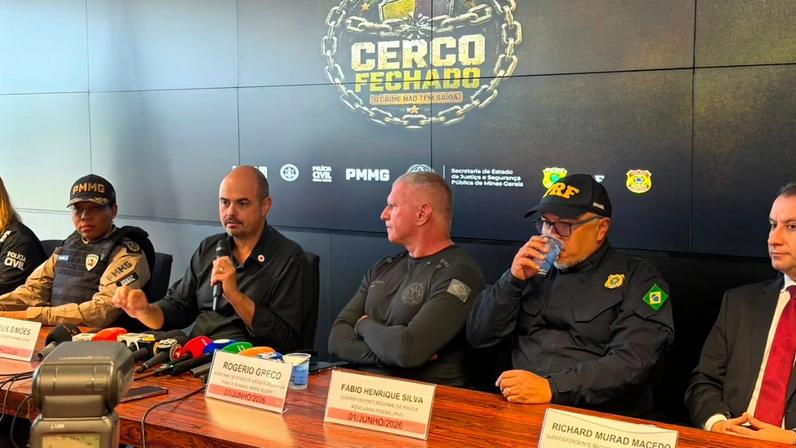 Forças de segurança detalham operação Cerco Fechado, a maior contra o PCC, CV e TCP em MG