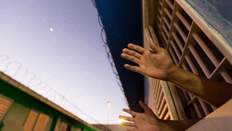 Menores em centro de recuperação