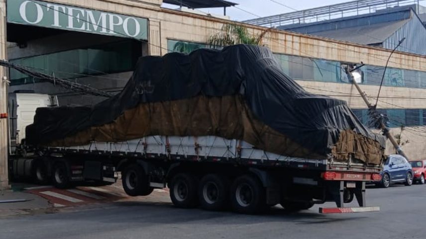 Redação de O TEMPO é evacuada após acidente com caminhão
