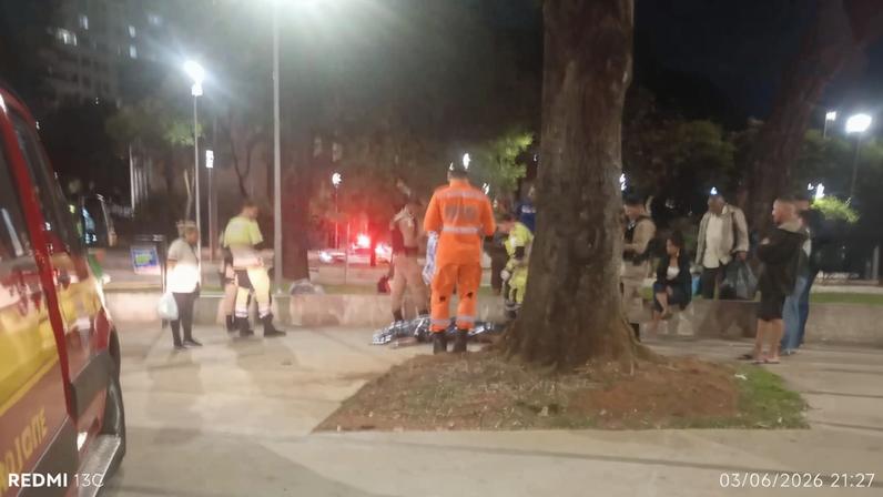 Vítima foi encontrada na praça da Rodoviária, em BH