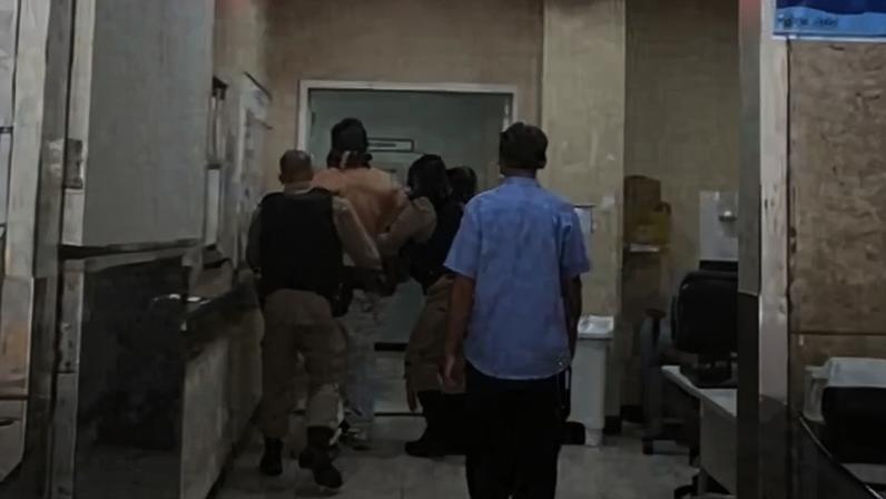 Vítima foi socorrida pela Polícia Militar e levada ao Hospital João XXIII