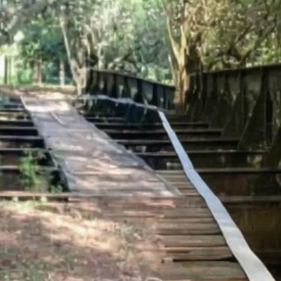 Ponte furtada em Prados é vendida por R$ 700 mil e comprador diz ter nota fiscal
