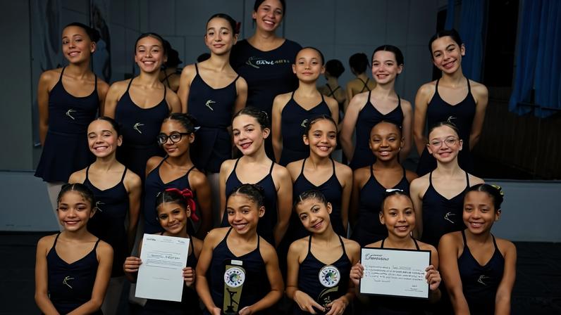 Projeto busca os recursos para que bailarinas possam participar de concurso