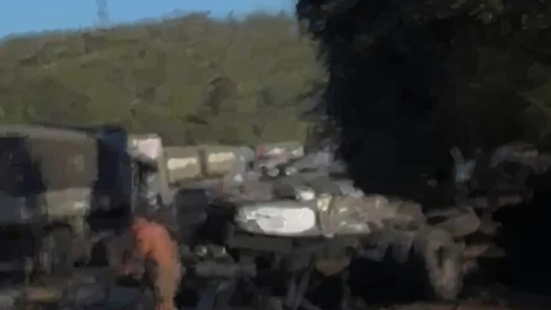 Acidente mobiliza as autoridades