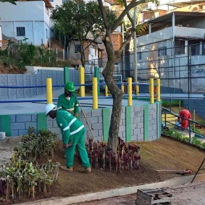 Praça revitalizada na Vila Nossa Senhora será entregue neste sábado em BH