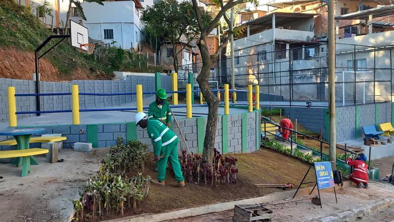 Praça da Rua União, na Vila Nossa Senhora da Conceição, será entregue aos moradores neste sábado