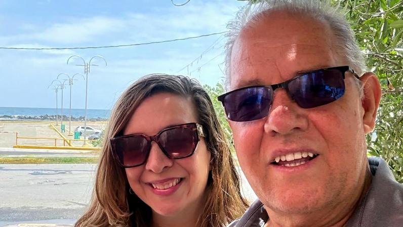 Pastor mineiro Romildo Batista de Lima, de 69 anos, e esposa dele, Carlha Nacarid León