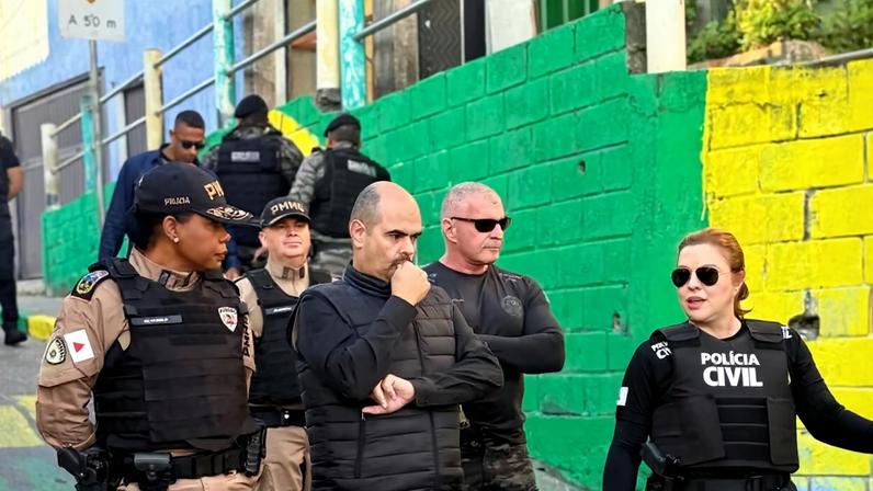Simões durante operação Cerco Fechado