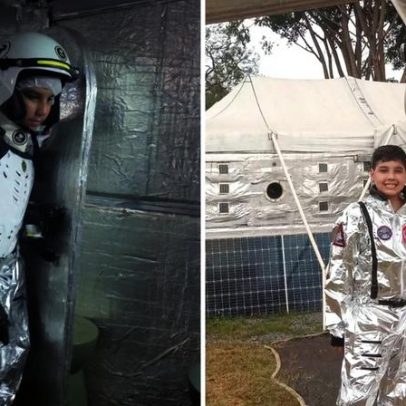 Jovem venezuelano de 13 em BH integra simulação espacial na NASA