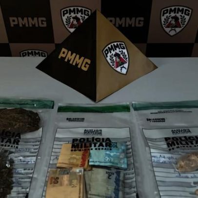 PM de MG apreende materiais ilícitos em casa suspeita de tráfico de drogas
