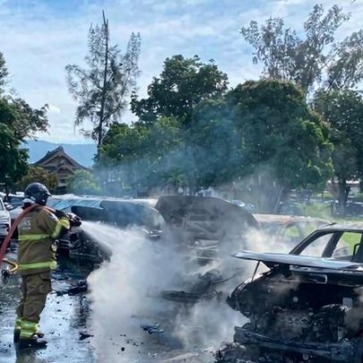 Queda de helicópteros na BYD levanta questões sobre combate a incêndios em EVs