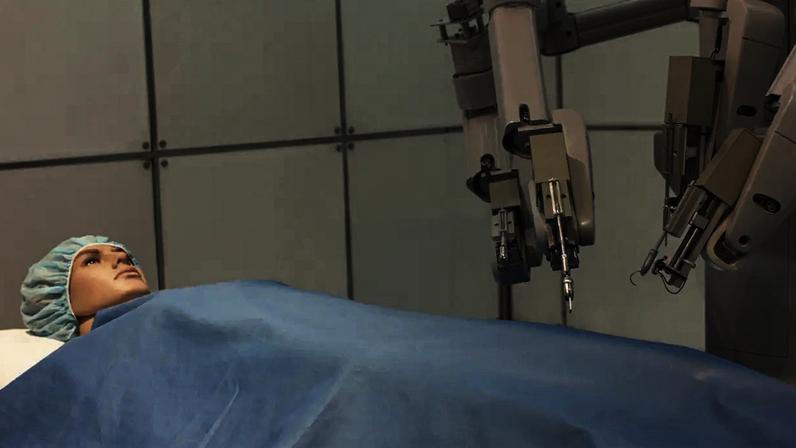 Cirurgia robótica e minimamente invasiva permite acessar estruturas delicadas com instrumentos de alta precisão e visão ampliada em três dimensões (iStockphoto/Getty Images)