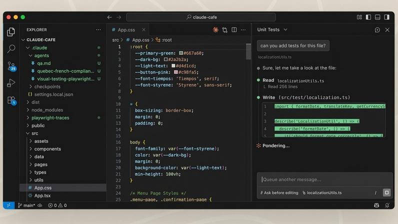 Claude Code para VS Code (imagem: reprodução/Anthropic)