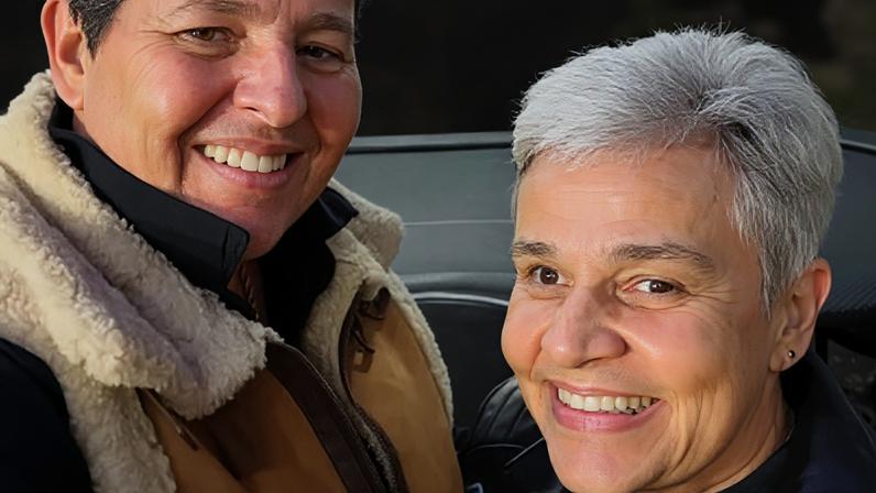 Claudia Rodrigues e a namorada, Adriane Bonato