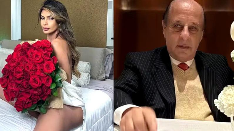 Clara Brasil revela motivo que fez ela se apaixonar por ex-chefão da CBF, 53 anos mais velho — Foto: Reprodução/Instagram