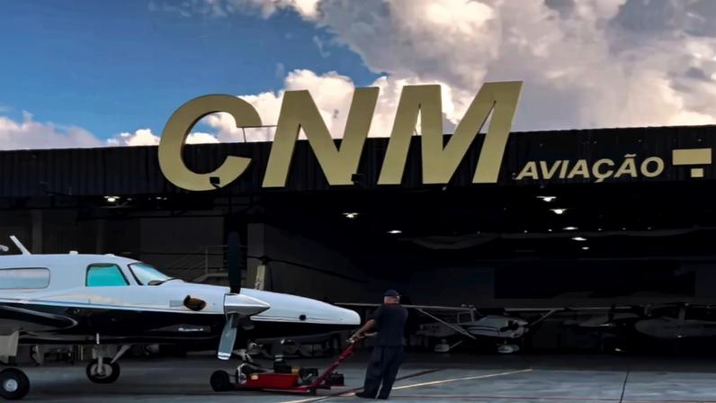 Hangar da CNM Aviação