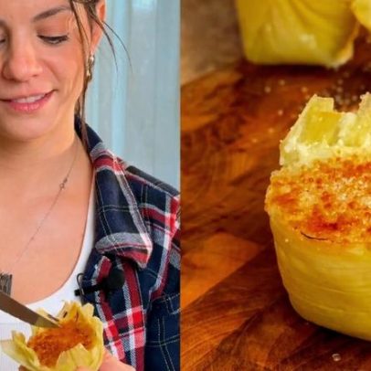Pamonha brulée da chef Elisa Fernandes ganha destaque