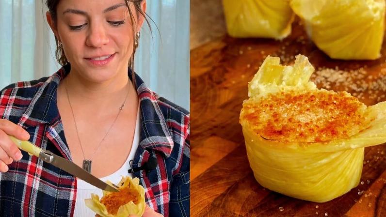 Pamonha brulée da chef Elisa Fernandes ganha destaque