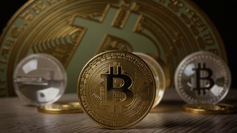 Criptomoedas caem e bitcoin opera abaixo dos US$ 62 mil — Foto: Christopher Muschitz/Pixabay