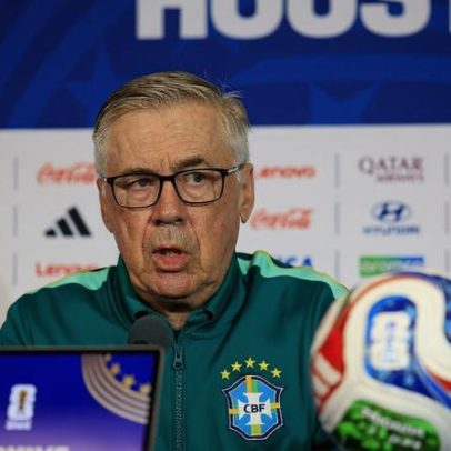 Ancelotti omite escalação do Brasil na véspera de jogo contra o Japão