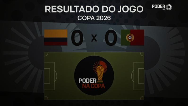 Copa 2026: empate sem gols entre Colômbia e Portugal