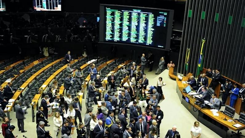 Sessão conjunta de Câmara e Senado analisou vetos presidenciais (Foto: Jonas Pereira/Agência Senado)