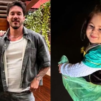 Eliezer revela hábito inusitado da filha Lua, 3 anos