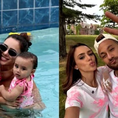 Bruna Biancardi mostra barriguinha de grávida nos EUA durante a Copa