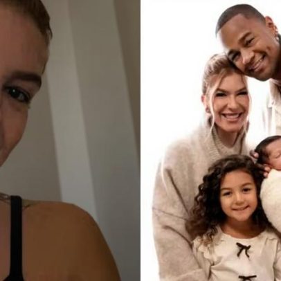 Lore Improta celebra 1 mês do filho Levi e comenta amamentação