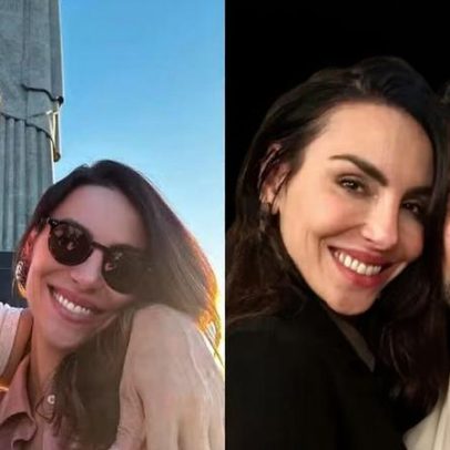 Mel Fronckowiak faz declaração romântica a Rodrigo Santoro no Dia dos Namorados
