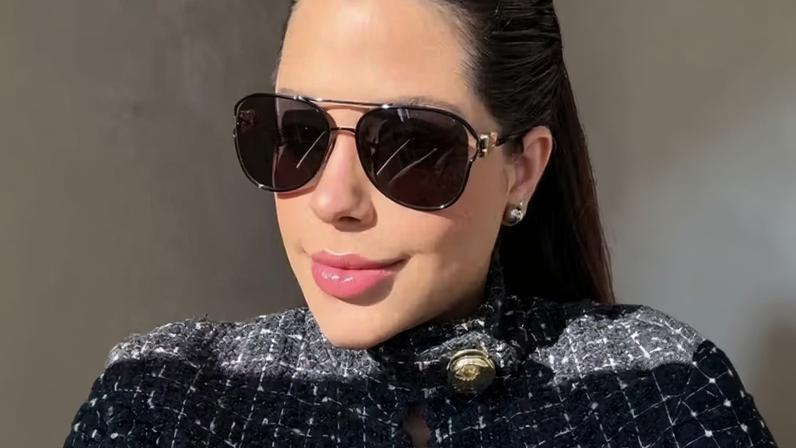Ex-BBB Laís Caldas explode o fofurômetro ao mostrar look da filha recém-nascida — Foto: Reprodução/Instagram