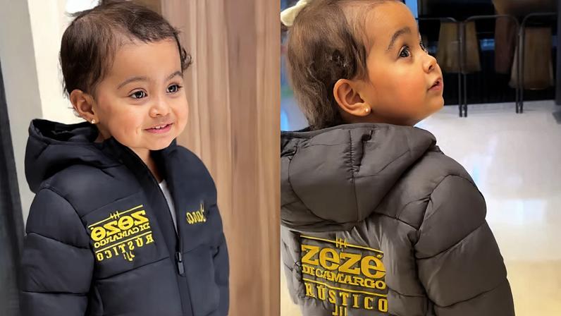 Filha de Zezé Di Camargo e Graciele Lacerda encanta a web com look personalizado para show — Foto: Reprodução/Instagram