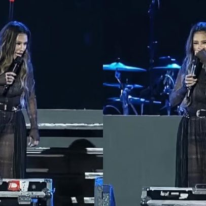 Fã entrega cura para dor de barriga de Simone Mendes após sufoco em show
