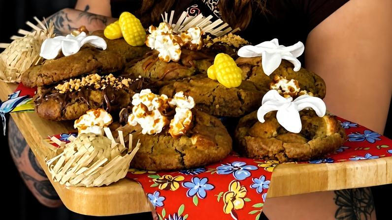 Cookies da Elana Dara: receita junina fácil de fazer
